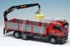 Model MAN TGS LX s hydraulickým ramenem