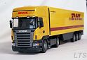 Model Scania R Topline DHL + skříňový návěs