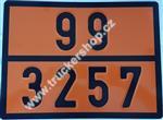 ADR cedule s číslem 99/3257