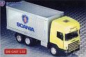 Model Scania + skříňová nástavba