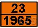 ADR cedule s číslem 23/1965